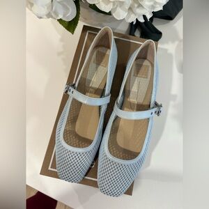 NIB Dolce Vita Rodni Mesh flat in light blue
